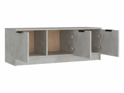 Clicnbuy Mueble de TV madera contrachapada hormigón 102x35x36,5 cm