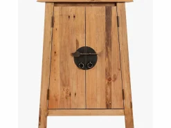 vidaxl Mueble del cuarto de baño madera maciza de pino 59x32x80 cm