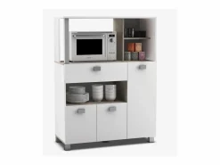 Mueble Despensa De Cocina 3 Puertas 1 Cajon Basil