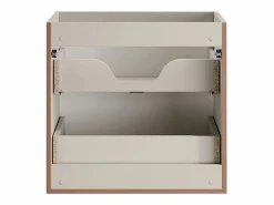 Clearance Mueble doble lavabo 140cm 3 compartimientos Alba Cachemira Mueble De Baño Con Doble Lavabo