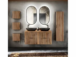 Petits-Meubles Mueble doble lavabo 120cm Gaia Madera y - Lavabo