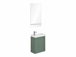 Mueble lavabo AVA + espejo + grifería