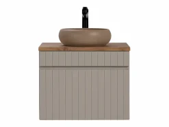 Petits-Meubles Mueble lavabo individual 60cm Zelie Cachemira y Madera