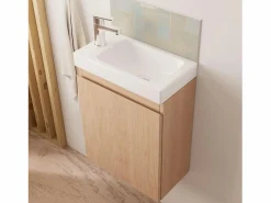 Mueble lavabo LISA + espejo + grifería