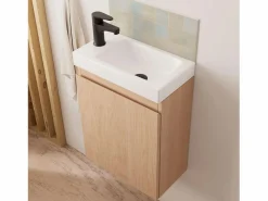 Mueble lavabo LISA + espejo ovalado