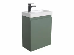 Mueble lavabo LISA negro + grifería