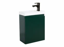 Hot Mueble lavabo LISA negro + grifería Mueble De Aseo