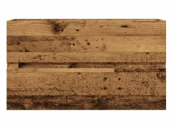 Clearance Mueble lavabo madera antigua 90x38,5x45 cm madera de ingeniería Marru00f3n