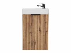 Petits-Meubles Mueble lavamanos 40cm 1 puerta Adriel Madera