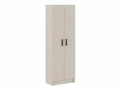 Hot Mueble Multiusos Armario Auxiliar Color – 2 Puertas, 4 Baldas, Práctico y Funcional, Madera, 60x180x35 cm – Perfecto para Espacios Reducidos Armario