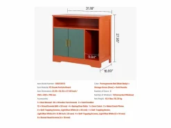 New Mueble para Caja de Arena SucceBuy Gato Armario Esconder Casa de Baño de Gato Interior Moderno, Nicho Esconder-arena en Madera, Compatible, 79,2x43x71 cm, Verde
