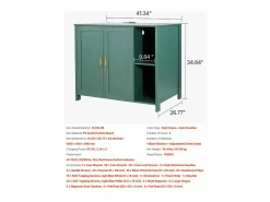 Hot Mueble para Caja de Arena SucceBuy Gato Autolimpiante Armario Esconder Casa Baño Gato, Nicho Esconder-arena, con Separador Extraíble, Toma de Corriente, Higiene Y Cuidado De Mascotas