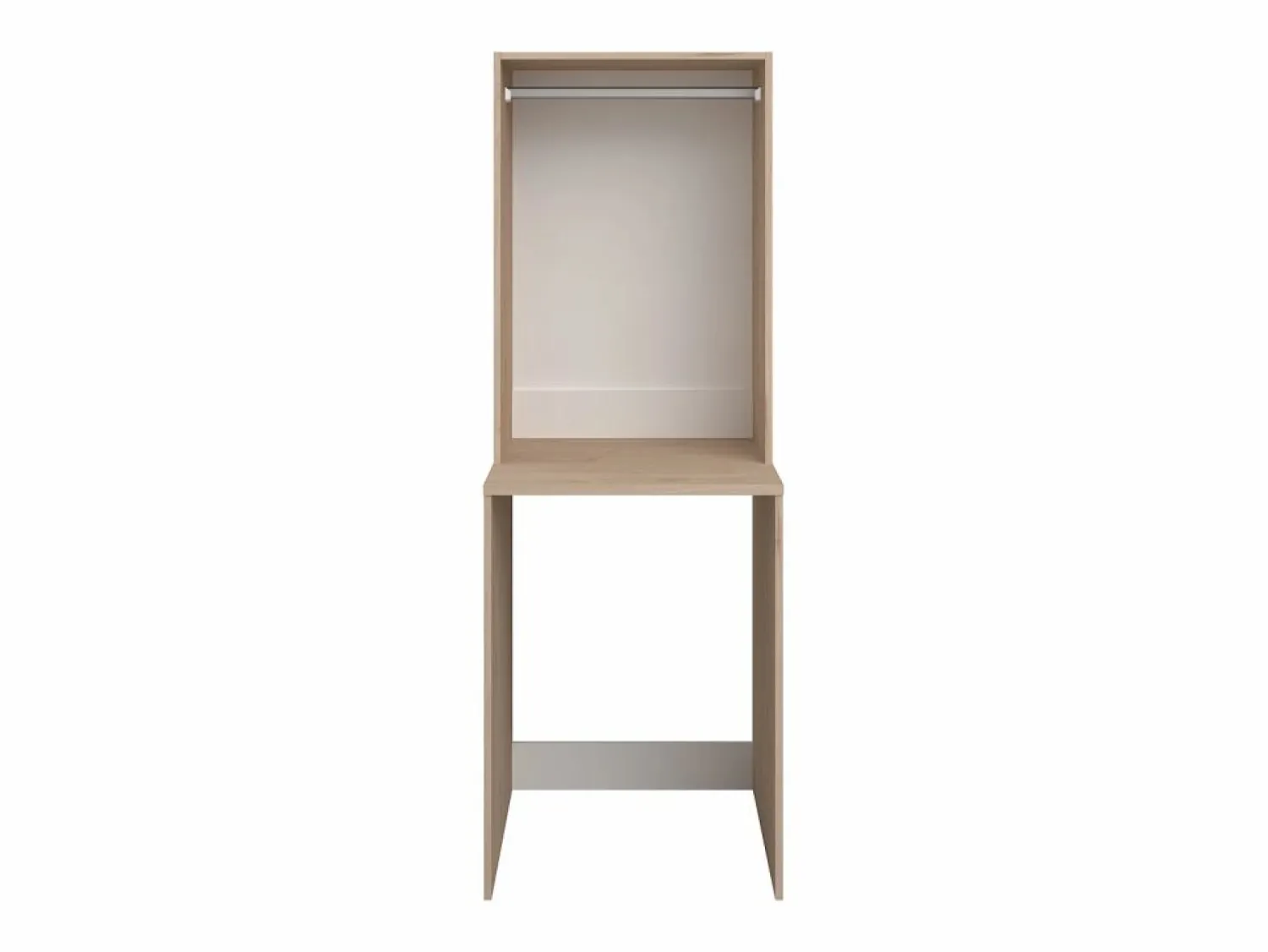 New Mueble para el cuarto de la lavadora para lavadora con colgador - L65 x Alt. 184 cm - ERKANO Mueble Para Lavadora