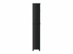 Mueble para lavadora BERG madera maciza 76x27x164,5 cm Mueble Para Lavadora