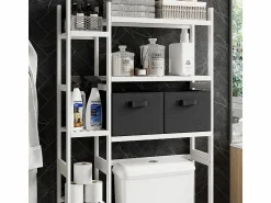 Vicco Mueble para lavadora 78.5x23.5x163 bilbao