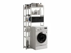 Vicco Mueble para lavadora 78.5x23.5x163 bilbao