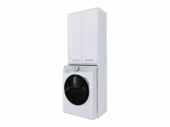 Hot Mueble para lavadora, mate, 31 x 64 x 180 cm Mueble Para Lavadora