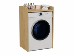 Mueble para lavadora, Roble Artesano, 64 x 97,5 x 50 cm