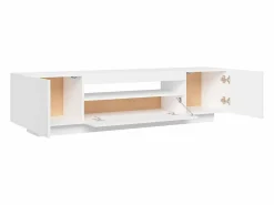 Clicnbuy Mueble para TV con luces LED 160x35x40 cm