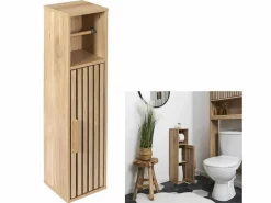 The Home Deco Factory Mueble Portarrollos de Papel Higiénico Klaus Marrón 78cm