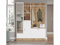 Best Mueble recibidor estilo escandinavo ANKA Armario De Entrada