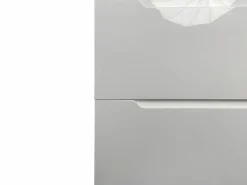 Hot Mueble simple lavabo suspendido con columna, 80 cm, STEFANIE Conjunto De Baño