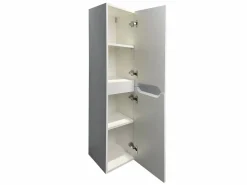 Hot Mueble simple lavabo suspendido con columna, 80 cm, STEFANIE Conjunto De Baño