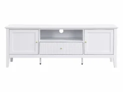 Discount Mueble TV con 2 puertas, 1 cajón y 1 estante de MDF - - NARIVA Mueble Tv