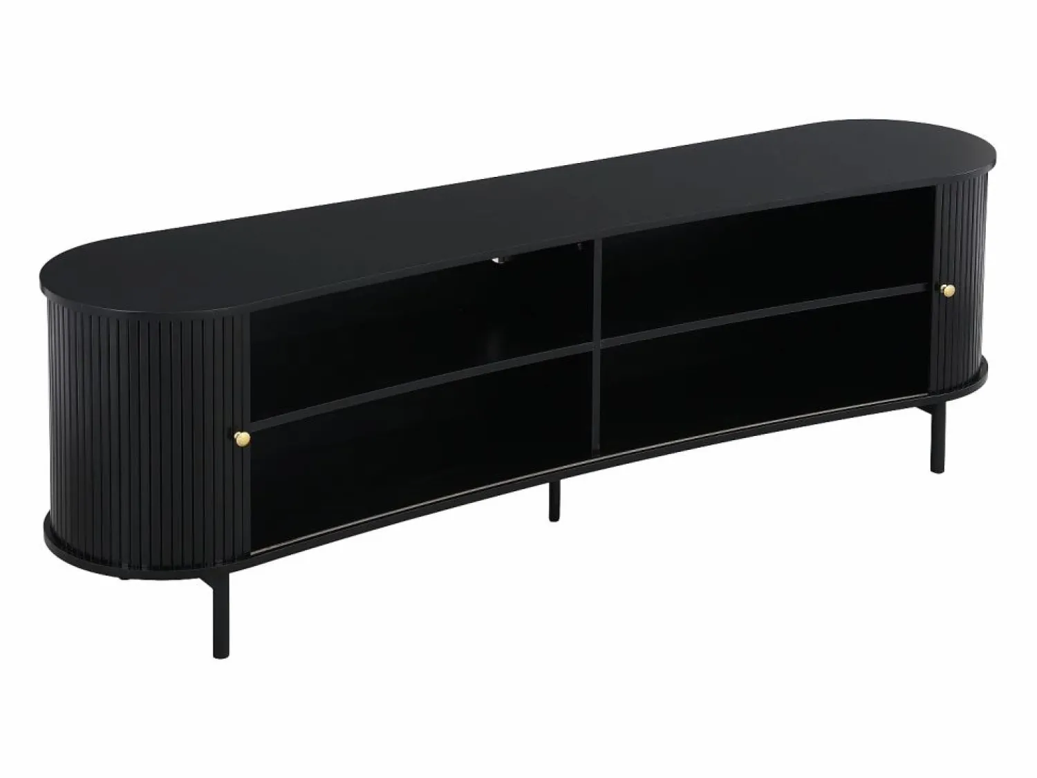 Sale Mueble TV con 2 puertas correderas de MDF - - SEVATO Mueble Tv