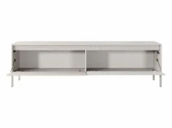 Discount Vente-unique Mueble TV con 2 puertas en MDF - Color: - NURSEMA Beige