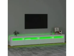 Mueble TV con luces LED 270x35x40 cm YOE36177