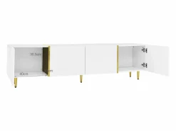 ModernLuxe Mueble TV L 170 cm - con 4 puertas - MDF -