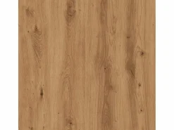 Outlet Mueble TV ruedas madera ingeniería roble artisan 102x34,5x43cm Mueble Tv
