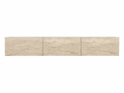Online Mueble TV suspendido con 3 puertas - Efecto travertino - VIKILA Mueble Tv