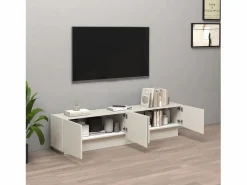Mueble TV Vela con 4 puertas color cachemira 180x35x45,4 cm