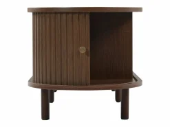 Sale Mueble TV 180x40x40 cm - diseño ratán - pies ajustables - con 2 puertas - marrón Mueble Tv