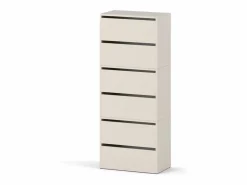 Mueble Zapatero Estrecho Cachemira 60x36x150cm – Estantería para 15 pares, Almacenamiento para la Entrada