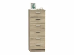 Muebles Dormitorio Tibet Natural Roble Cambrian (Cama 105x190 cm)