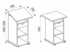 VCM Muebles Hifi Neta Negro 0