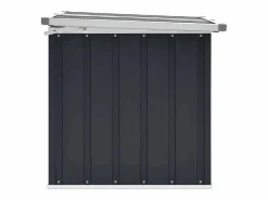 Outlet Garden Furniture Nancy Caja de almacenaje para jardín 129x67x65 cm Gris antracita