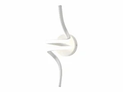 Clearance NETTLIFE - Aplique LED de pared para interiores, color moderno, 7 W, para escaleras, cálido, 3000 K Blanco