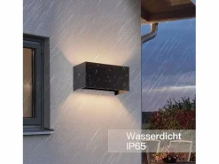NETTLIFE 4 Lámparas LED para Muro Exteriores Negras, Iluminación Ascendente/Descendente, IP65, Luz Blanca Caliente G9