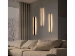 NETTLIFE Aplique LED para Interiores - Lámpara de Pasillo Moderna de 80 CM y 27 W, Color Blanco cálido, para Pasillo Arriba y Abajo
