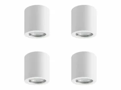 Sale Foco de techo redondo Gu10 de 40 W, montaje en superficie, moderno, de yeso Plafón