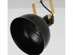 NETTLIFE Lámpara colgante vintage de 1 llama, , retro industrial, bombilla E27, máx. 40W.