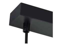 NETTLIFE Lámpara colgante moderna de cristal para mesa de comedor, 4 llamas, E27