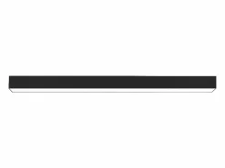 Online NETTLIFE Lámpara de Techo LED - Lámpara de Negra de 25 W Panel de lámpara Regulable de 80 cm de Largo con Control Remoto Moderno para de Dormitorio Negro