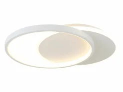 Outlet Plafón LED Ajustable con Telécontrol, Blanco. Plafón de 35W, Moderno, Plano y Redondo, de 41 cm de Diámetro. Plafón