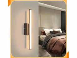 NETTLIFE Plafonario salón, plafonario dormitorio: lámpara de salón moderna de 6W 3000K, lámpara de cocina interior de diseño blanco cálido.