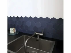 Hot Essebagno New Oslo mezclador para fregadero abatible metalizado Gris